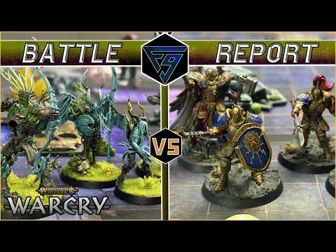 Sylvaneth VS Thunderstrike Stormcast - Warcry Battle Report