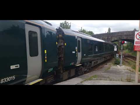 GWR Hitachi Set 802015 Is Working 1A94 1455 Newquay To London Paddington Departing Par