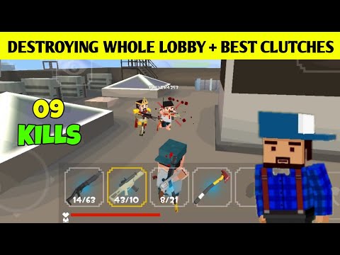 Grand battle royale 9 KILLS DESTROYING WHOLE LOBBY + BEST CLUTCHES - Android gameplay #2