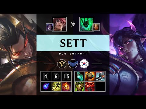 Sett Support vs Thresh - KR Diamond Patch 25.10