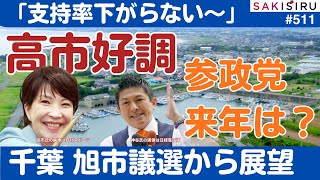 高市政権支持率、発足２か月絶好調❗️で、参政党は来年どうなる？千葉・旭市議選で占う命運【12/22 SAKISIRU】