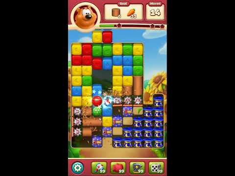 Toon Blast Level 7827 - NO BOOSTERS 🐻🐺🐱 | SKILLGAMING ✔️