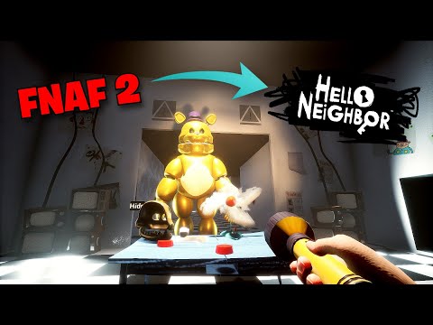 FNAF 2 Pizzeria in Hello Neighbor! | Hello Neighbor Mod
