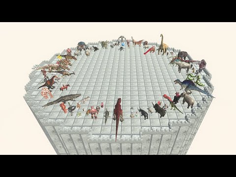 ARBS Battle Royal. The strongest battle of 106 units! - Animal Revolt Battle Simulator