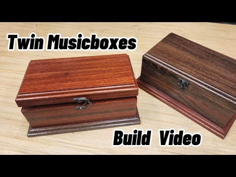 An odd way of building a box? Musicbox Build// DIY