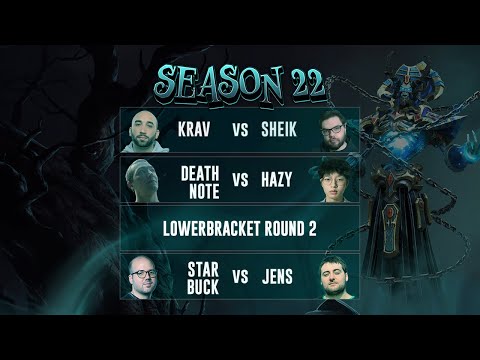 W3Champions Season 22 GRAND FINALS – Starbuck, Jens, Dise, Sheik, Krav,  Deathnote & Hazy