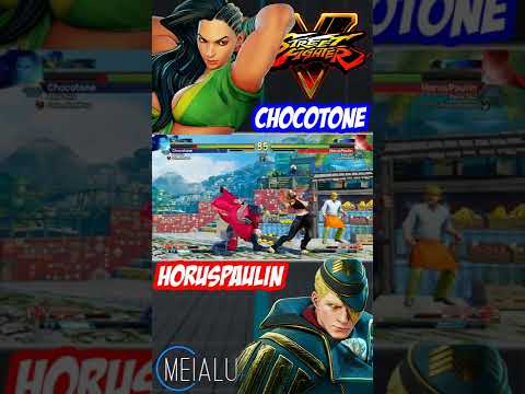 SFV CE - Chocotone(LAURA) VS HorusPaulin(ED) # MeiaLua  🌘 MeiaLua 🌘 MMLLA