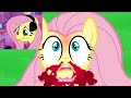 Fluttershy Reacts To Smile HD
