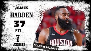 JAMES HARDEN DROPS, 37 pts, 7 assists VS. MINNESOTA TIMBERWOLVES(FULL HIGHLIGHTS)