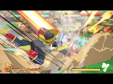 DBFZ S3 Baby Vegeta spark loop ft Base Vegeta controlled assist 100 hits solo TOD