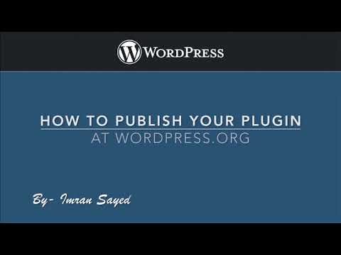 1 How to Publish Your Plugin On WordPress Intro