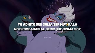 La Sirenita - Pobres Almas En Desgracia (Latino) (Letra)