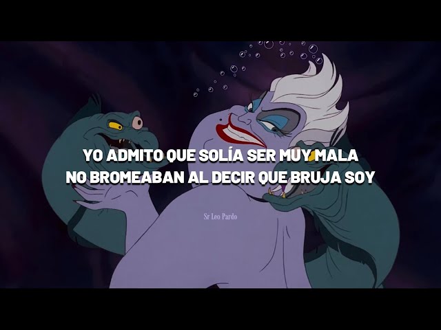 Vídeo relacionado con Los villanos de Disney Úrsula, Pobres almas desafortunadas Camiseta