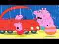 The Rainy Beach Day ️ Peppa Pig Full Episodes