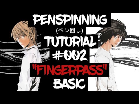Penspinning Tutorial '002 "Fingerpass" (Deutsch/German) | 2021