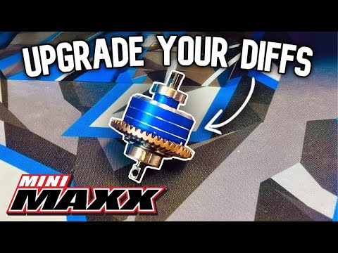 💥⚙️TRAXXAS MINI MAXX GETS UPGRADED #gpm  #planetary gear DIFFS AND MORE!!!