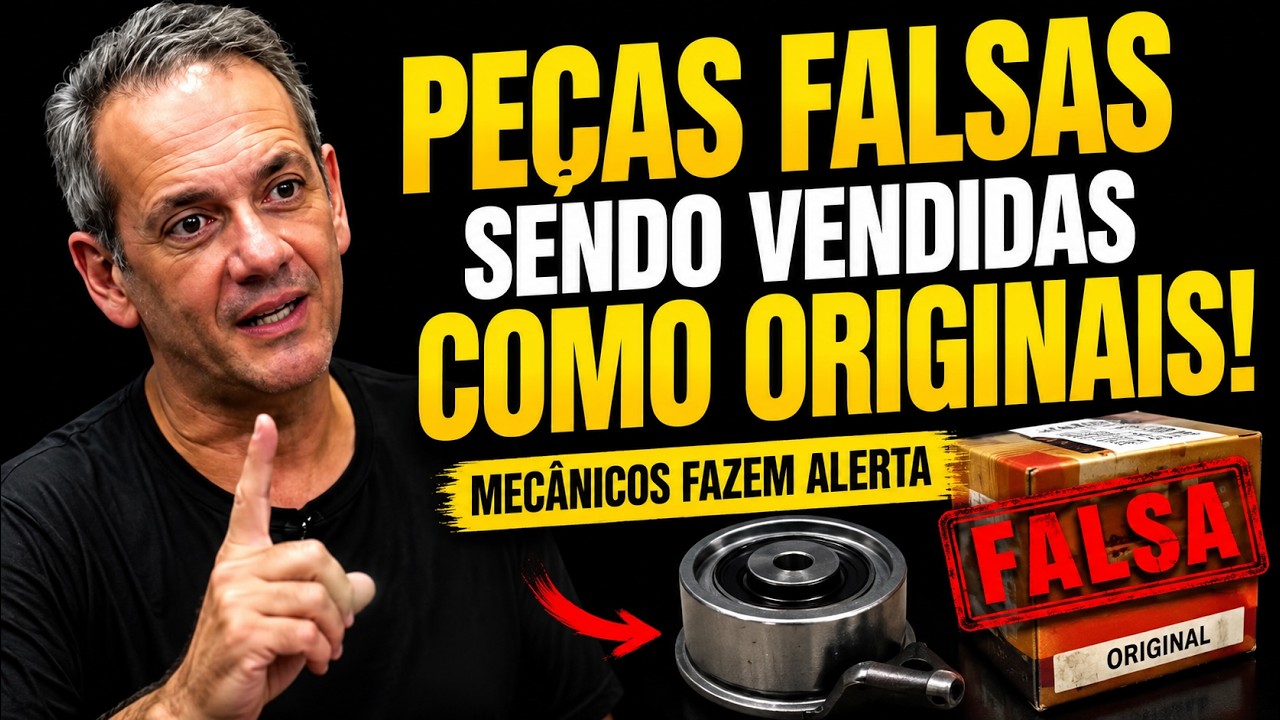 VOCÊ PODE ESTAR COMPRANDO PEÇA FALSA SEM SABER! Mecânicos Fazem ALERTA