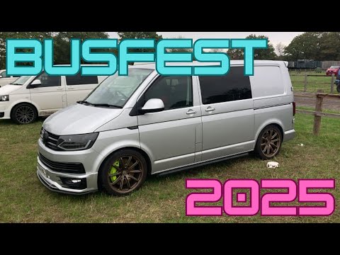 BUSFEST 2025 | My favourite vans  | VW T6 Transporter