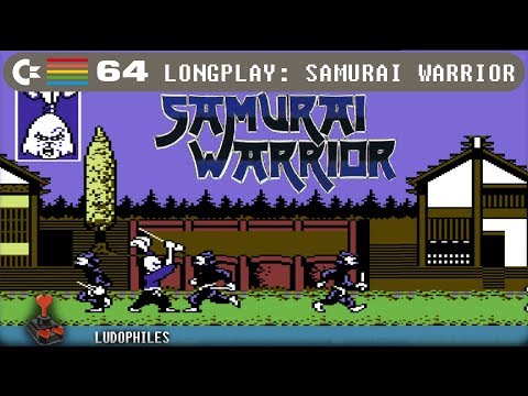 Samurai Warrior: The Battles of Usagi Yojimbo C64 Longplay [90] Full Playthrough #c64 #retrogaming