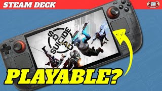 Suicide Squad: Kill the Justice League  - Steam Deck - Is it Playable?