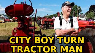 City Boy turn Tractor Man when he received a Farmall H as a Christmas Gift from wife | Linwood Dall