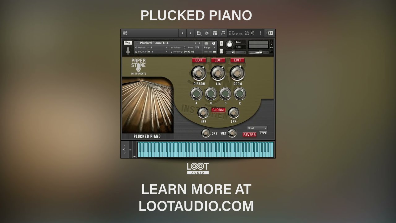 Plucked Piano // Kontakt // Demonstration Tutorial