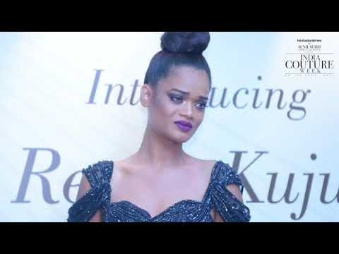Rihanna lookalike model Renee Kujur introduced at India Couture Week 2018