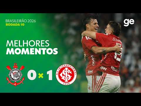 Corinthias 0 X 1 Internacional | Melhores momentos | Brasileirão 2026