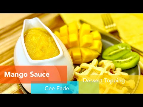 Homemade Mango Sauce | Dessert Topping