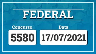 Capa de LOTERIA FEDERAL 5580