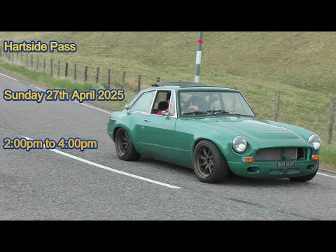 Hartside Pass | Sunday 27th April 2025 | 1400 to 1600 | All the action from a breezy Hartside