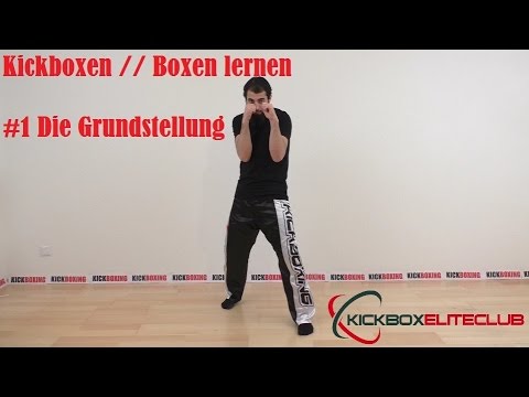 Boxen lernen // Kickboxen lernen // #1 Grundstellung -  Kickboxen Training