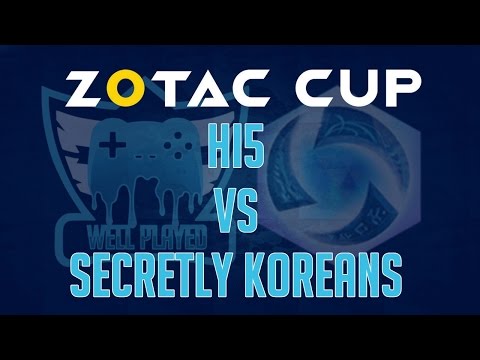 Zotac Cup EU HotS - Hi5 Vs Secretly Koreans