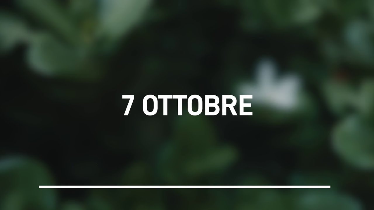 Meditazione Calendario “Parole di Vita” del 07 Ottobre 2023