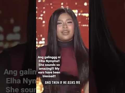 Elha Nympha singing "Wonderful Tonight" SHE SOUNDED SPECTACULAR!!