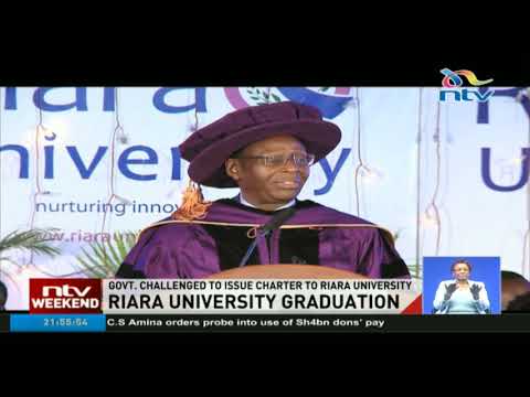 Government urged to fast track Riara University charter issuance