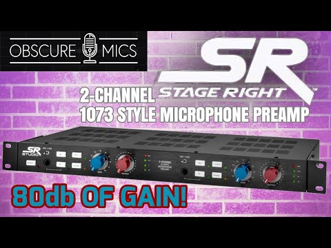 MINT Monoprice SR Studio 2-Channel 1073-Style Microphone Preamp with Dual Transformers image 5