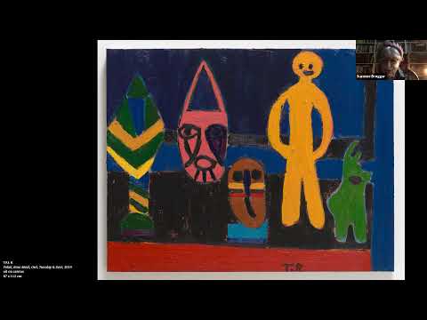 Drawing a line & making a sign: Tal R and Suzanne Brøgger in conversation