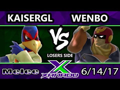 S@X 206 - KaiserGL (Falco) Vs. Wenbo (Captain Falcon) - Smash Melee Losers Bracket - SSBM