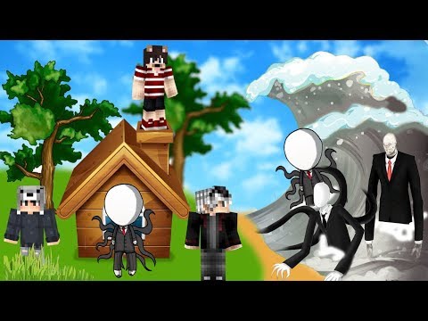 SLENDERMAN TUSUNAMİ VS EV #15 - Minecraft