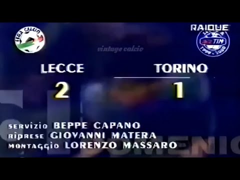 Lecce-Torino 2:1, 1999/00 - Domenica Sportiva (Lecce salvo, Toro retrocesso)