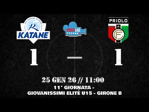 HIGHLIGHTS| 15 GIORNATA - GIOVANISSIMI ELITÉ U15 - GIRONE B| KATANE SOCCER 1-1 PRIOLO F.C
