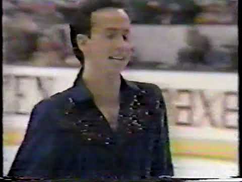 1987 World Figure Skating Championships Men Short Free CBC