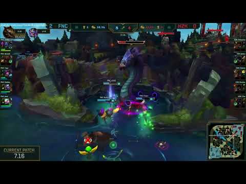 Fnatic vs H2K Highlights Game 3 EU LCS Regional World Qualifiers 2017 FNC vs H2K G3