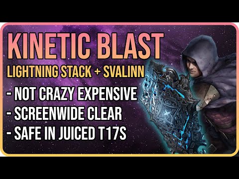 CRUSHING T17 Juiced Maps - Kinetic Blast Trickster Build Guide 3.25