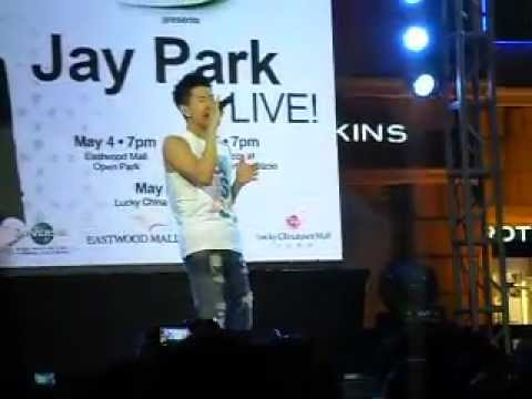 [Fancam] 120504 Jay Park Live in Manila - Video Intro + Nothing On You (with ab flash)