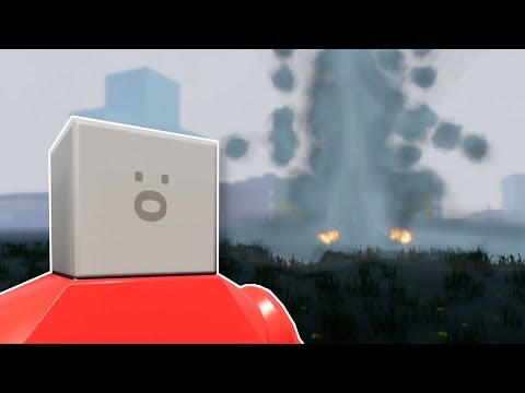 TORNADO SURVIVAL! - Brick Rigs Multiplayer gameplay - Lego Tornado Survival Challenge!