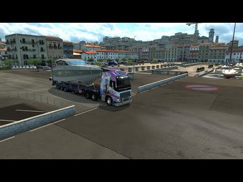 ETS2 Italia DLC Pescara - Napoli Gameplay