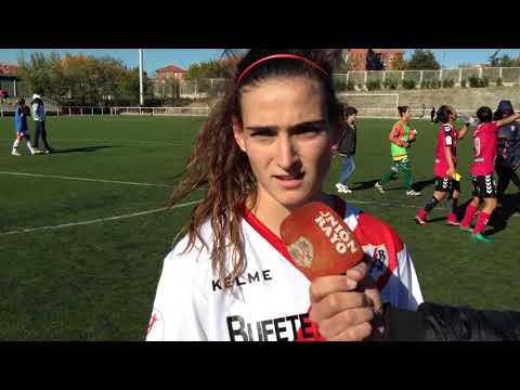 Entrevista a Ángeles tras el Rayo Femenino 2-2 Fundación Albacete