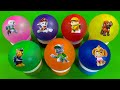Looking For Paw Patrol Balloons With Tiny Beads Bags: Ryder, Chase, ...Satisfying ASMR Video